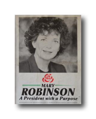 Mary Robinson Election Poster, 1990